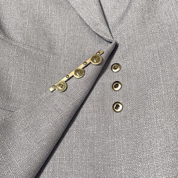 Tahari periwinkle fitted blazer - Picture 8 of 8